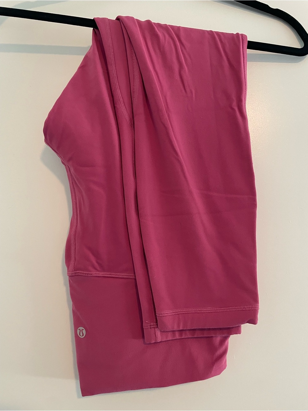 Women's Pink Active Leggings Lululemon double lined